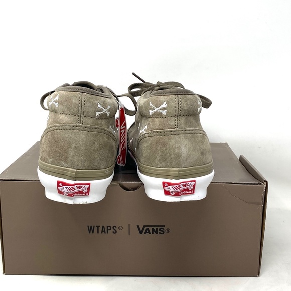 VANS Vault Chukka LX Sneakers Mid Suede Women's Bones Coyote Shoes VN0A4U3GBMD - Picture 6 of 10